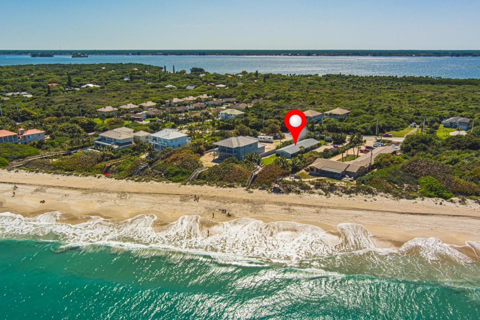 Tranquility Seahorse Suite - Oceanfront Paradise! 墨尔本比奇 外观 照片